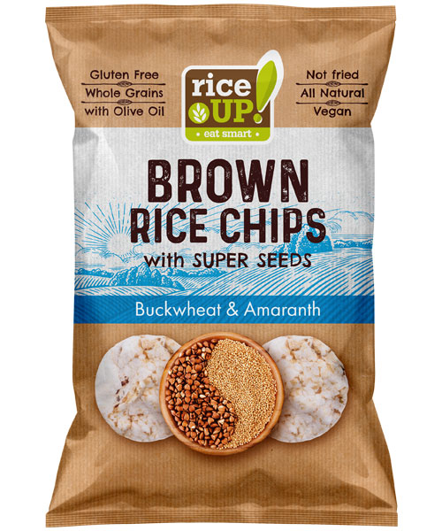 RICE UP - Healthy gluten free snacks - Buckwheat & Amaranth